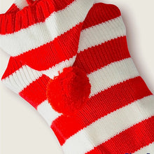 Cargar imagen en el visor de la galería, Ropa para Perro o Gato Sweater Saco Franjas Rojo
