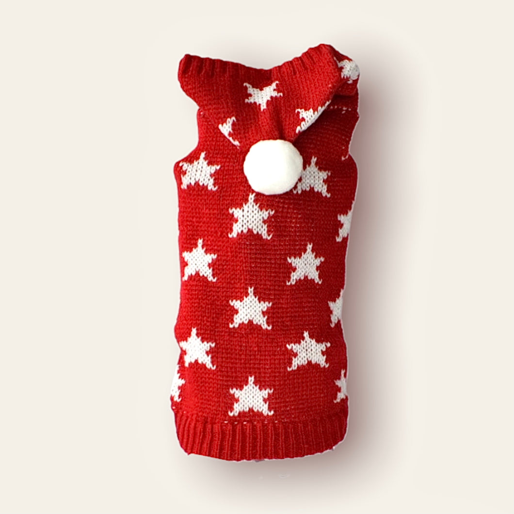 Sweater Estrellas Rojo